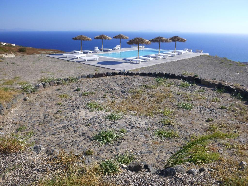 Eos Villa Imerovígli Buitenkant foto
