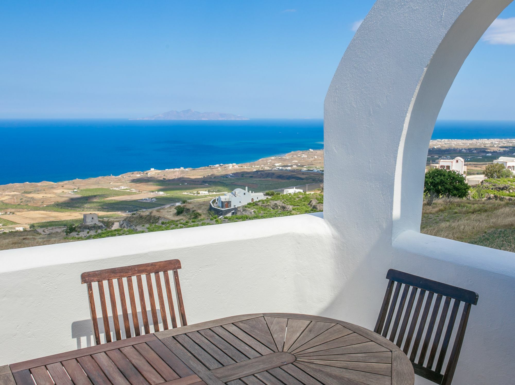 Eos Villa Imerovígli Buitenkant foto