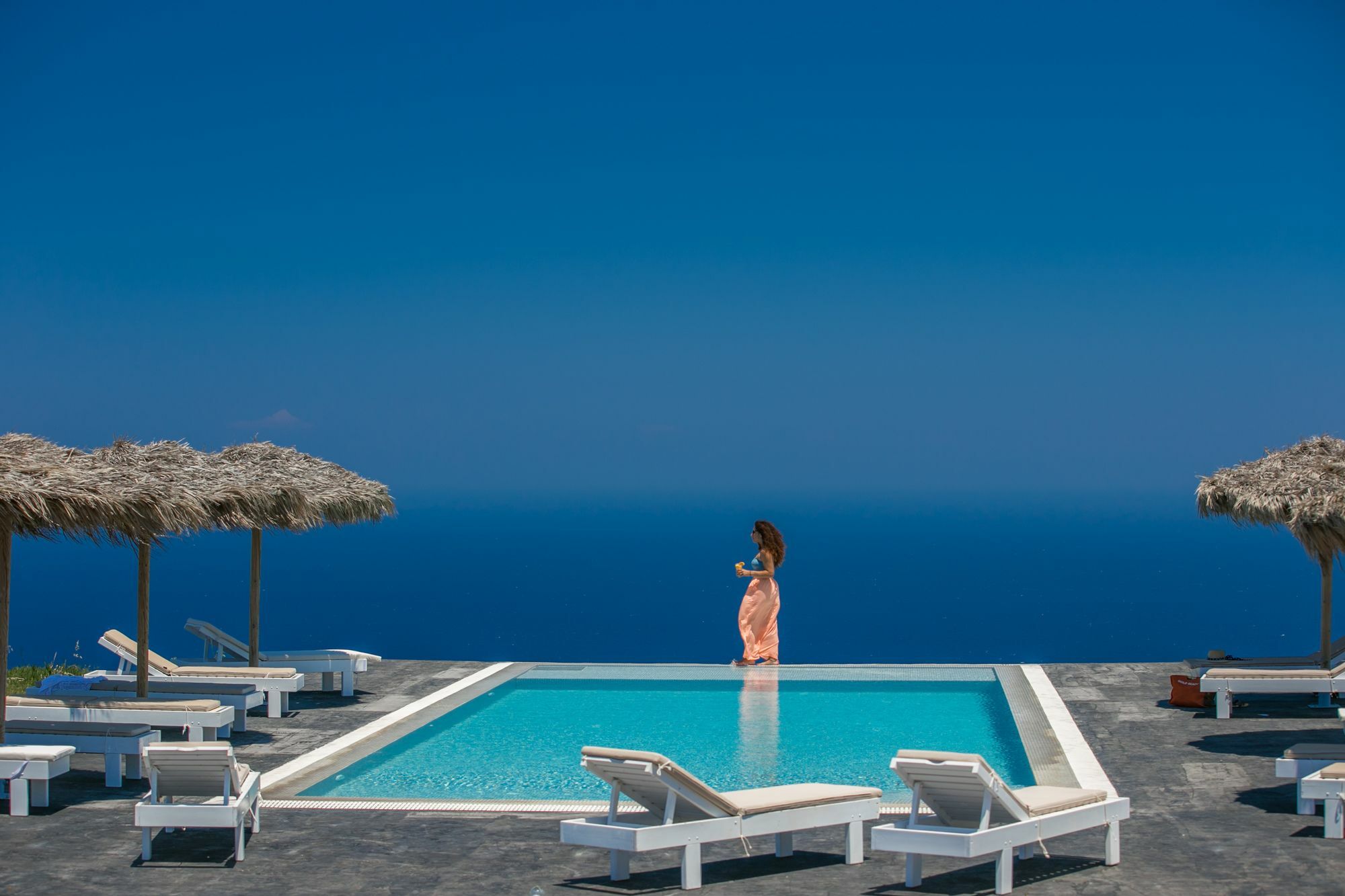 Eos Villa Imerovígli Buitenkant foto